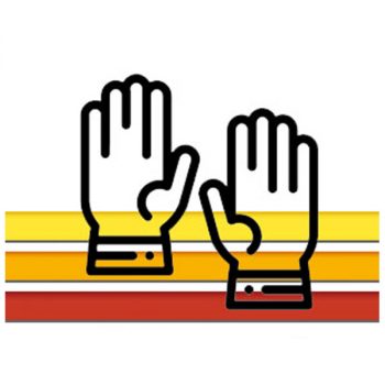 Gants inclus à la location