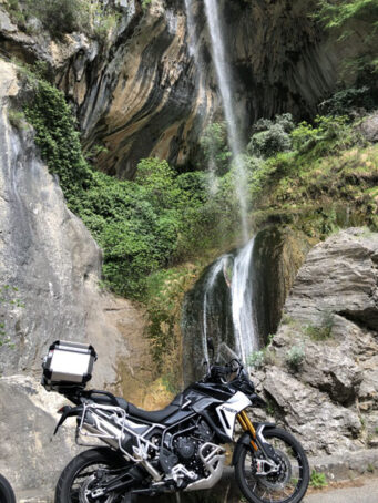 Côte d'Azur location Triumph Tiger 900