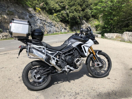 Location moto Nice Trail Triumph