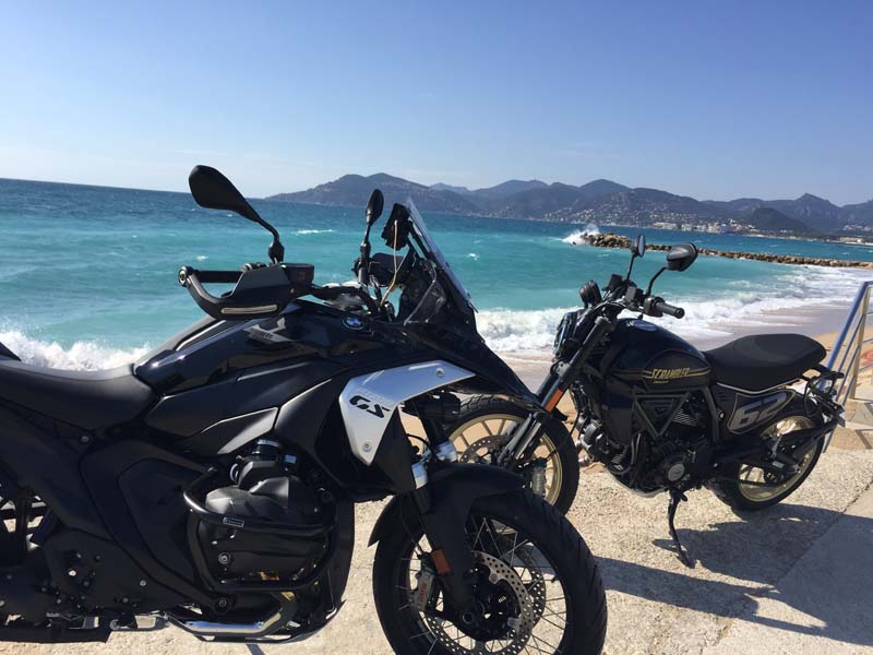 Nice France motorbike rental