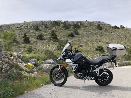 Triumph Tiger 900 location Nice aéroport