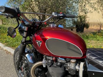 TRIUMPH Bonneville T120  spéciale Azur Motorent – Image 9