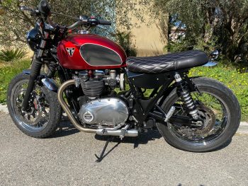 TRIUMPH Bonneville T120  spéciale Azur Motorent – Image 7