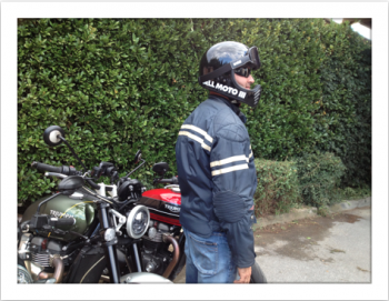 Location blouson moto Cannes