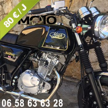 Location moto 125 Alpes-Maritimes